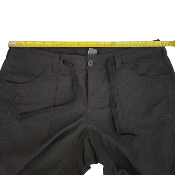 THE NORTH FACE Roll-Up Trail Pants – Black Hiking Cargo, Size 14 - Picture 16 of 16